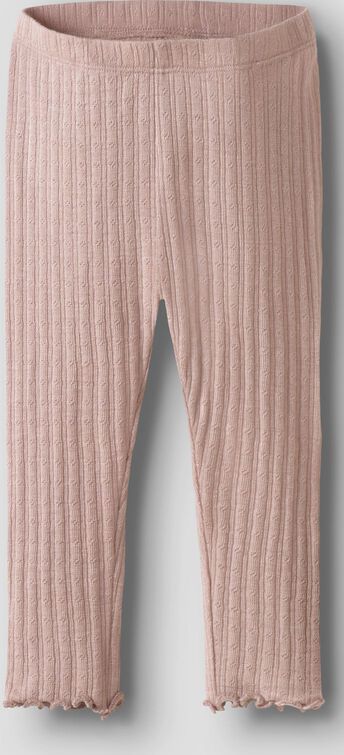 Legging - Ribgebreid - Slim Fit - Mid-Waist - Zacht en Gezellig