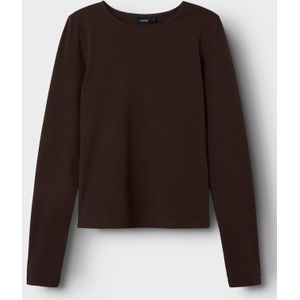 Slim Fit Top Met Lange Mouwen