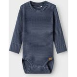 Biologisch Katoen - Romper - Ribgebreid - Lange Mouwen - Drukknopen