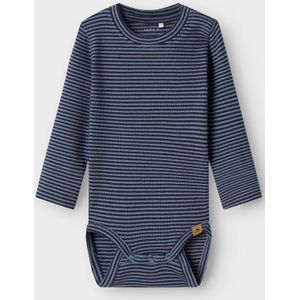 Biologisch Katoen - Romper - Ribgebreid - Lange Mouwen - Drukknopen