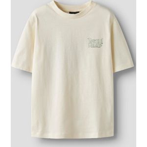 T-shirt - Loose Fit - Met Print - Korte Mouwen