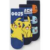 Pokémon - Sokken - 3-pack - Enkelsokken