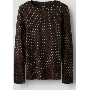 Slim Fit Top Met Lange Mouwen