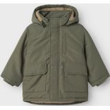 NAME IT - Parka Jas - Waterdicht - Kinderen - Lange Mouwen - Afneembare Capuchon