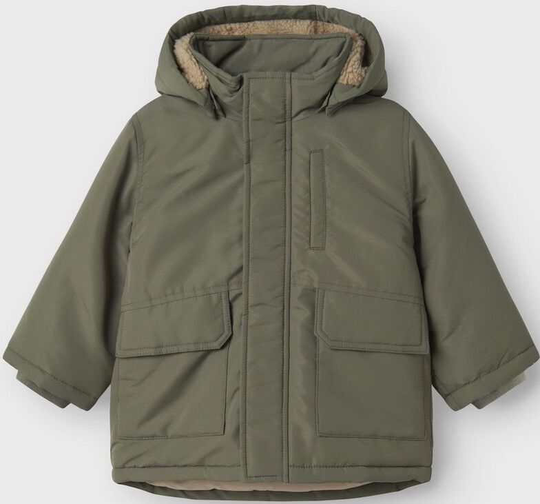 NAME IT - Parka Jas - Waterdicht - Kinderen - Lange Mouwen - Afneembare Capuchon