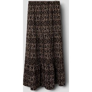 Lange Rok - Geweven Stof - Verstelbare Taille