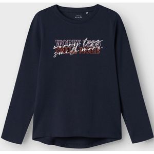 Regular Fit Top Met Lange Mouwen