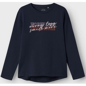 Regular Fit Top Met Lange Mouwen