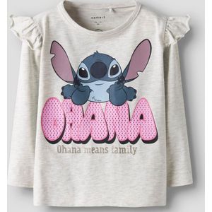 Stitch Top Met Lange Mouwen