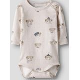 Biologisch Katoen - Romper - Jersey - Lange Mouwen - All-over Print