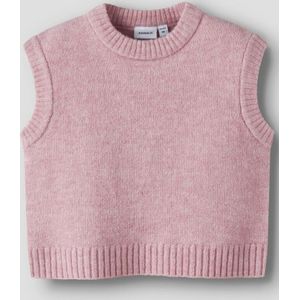 Gilet - Regular Fit - Gebreid - Mouwloos - Pluizig Gebreid