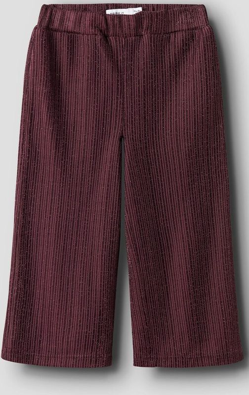 Wide Leg - Glitter Broek - Regular Fit - Wijde Broekspijpen