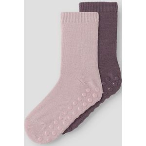 Huissokken - Merinowolmix - 2-pack - Antislip functie bij de zool