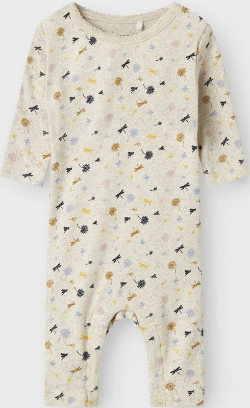 NAME IT - Lange Mouwen Romper - Ribgebreid - All-over Print