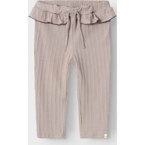 Broek - Regular Fit - Jersey - Verstelbare Taille - Ruches