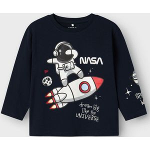 Regular Fit Top Met Lange Mouwen