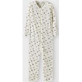 Merino Wol - Pyjama - Zacht en Gezellig - Lange Mouwen - Ritssluiting