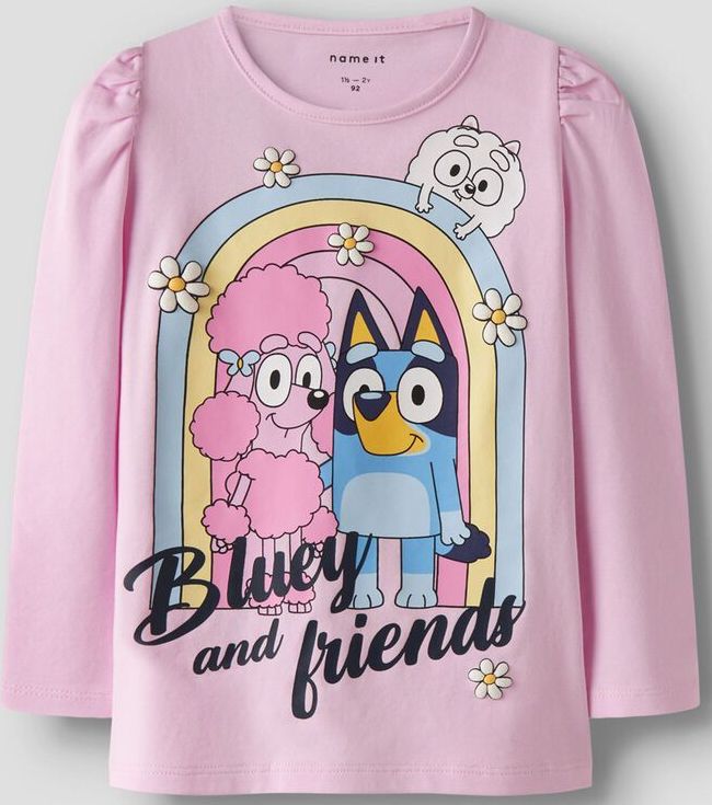 Bluey Top Met Lange Mouwen