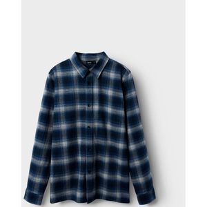 Geruite Overhemd - Blouse - Lange Mouwen - Regular Fit