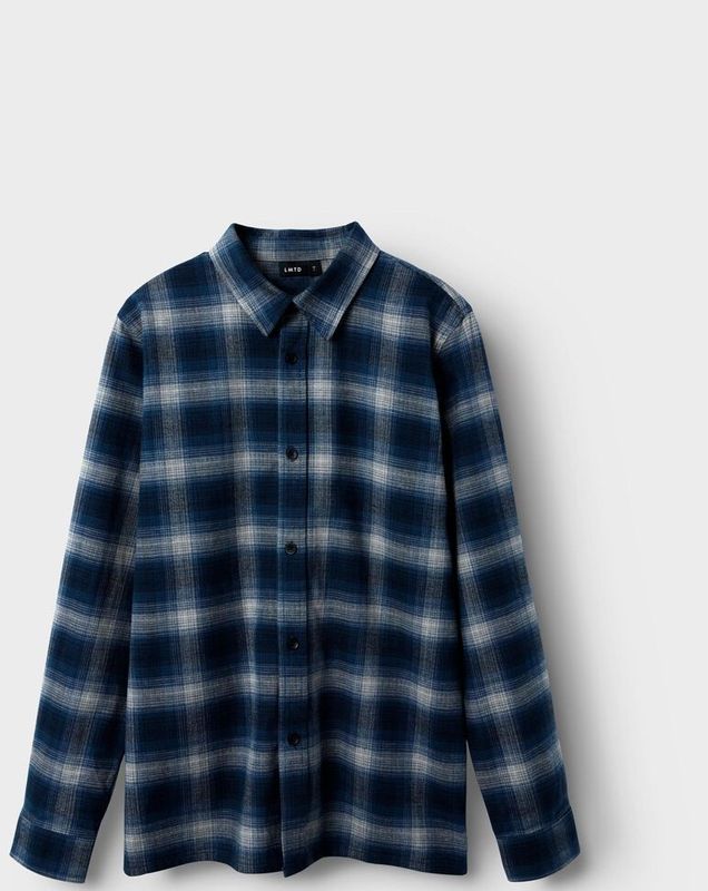 Geruite Overhemd - Blouse - Lange Mouwen - Regular Fit