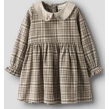 Biologisch Katoen - Jurk - Geweven Stof - Lange Mouwen - Regular Fit