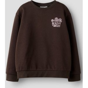 Biologisch Katoen - Sweatshirt - Glitterprint - Regular Fit