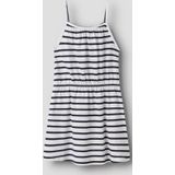 Name It Jurk - NkfVigga - Strap - Bright White/Stripe 07 - Name It - 9 jaar (134) - Jurk