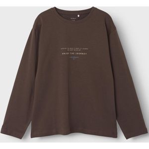 Regular Fit Top Met Lange Mouwen