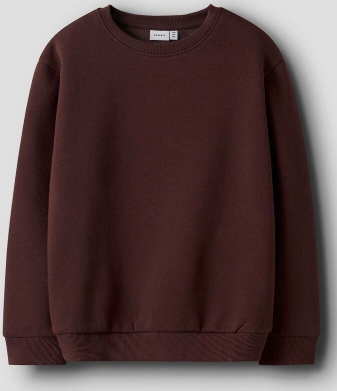 Sweatshirt - Regular Fit - Lange Mouwen - Ronde Hals - Geribde Manchetten