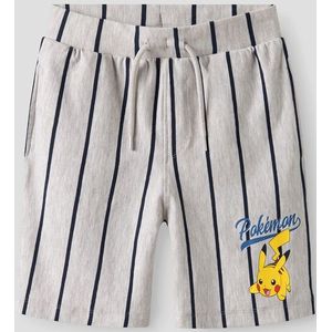 NAME IT Broek 'Pokémon'  blauw / geel / grijs / zwart