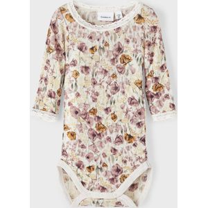 NAME IT BABY Wollen Romper NBFWANG All Over Print