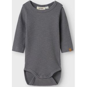 Lil Atelier Romper l/s - Rib - NbmRajo - Poppy Zaad - Lil Atelier - 56 - Romper L/S