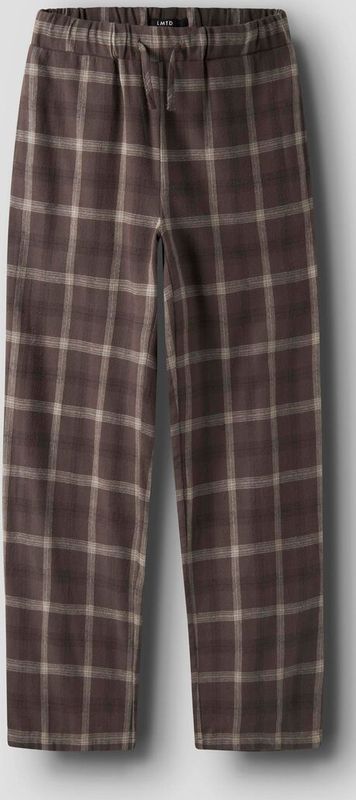 LMTD Pyjamabroek - NlnHebes - Black Koffie - LMTD - 8 jaar (128) - Pyjama - Tweedelig