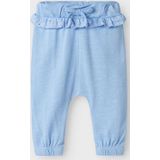 Broek - Regular Fit - Jersey - Met Kantdetail - Verstelbare Taille