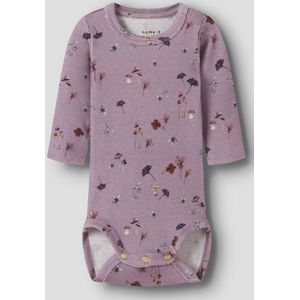 Body - Lange Mouwen - Ribgebreid - All-over Print