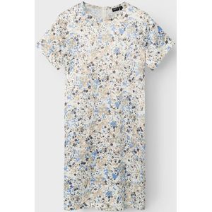 LMTD Jurk  beige / smoky blue / gemengde kleuren / wit