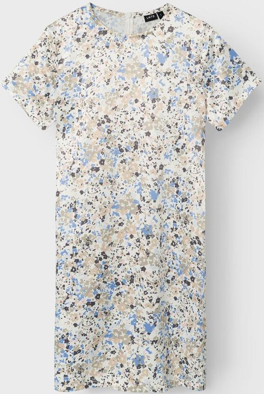 LMTD Jurk  beige / smoky blue / gemengde kleuren / wit