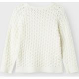 Gebreide Trui - Regular Fit - Ronde Hals - Lange Mouwen - Met Strik