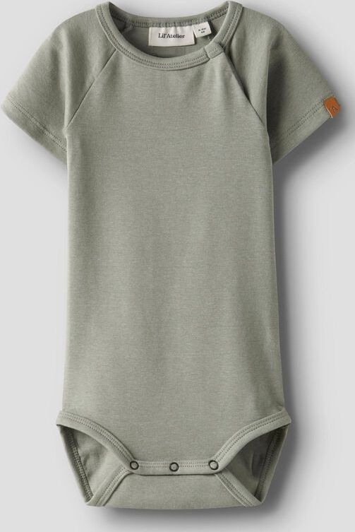 Lil Atelier Romper s/s - NbmLalo - Zeegras - Lil Atelier - 1 jaar (80) - Romper S/S