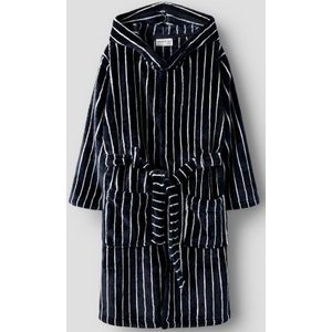 Print - Badjas - Fluweel - Met Knoopsluiting - Voorzakken