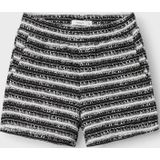 Shorts - Regular Fit - Jersey met Structuur - Verstelbare Taille - Zijzakken