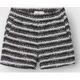 Shorts - Regular Fit - Jersey met Structuur - Verstelbare Taille - Zijzakken