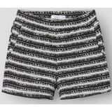 Shorts - Regular Fit - Jersey met Structuur - Verstelbare Taille - Zijzakken