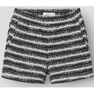 Shorts - Regular Fit - Jersey met Structuur - Verstelbare Taille - Zijzakken