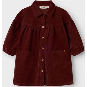 Corduroy - Jurk - Ribfluweel - Lange Mouwen - Loose Fit