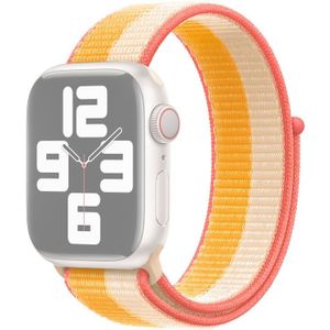 Dux Ducis Apple Watch Bandje - 1-9/SE/Ultra 49MM/45MM/44MM/42MM - Beige Wit