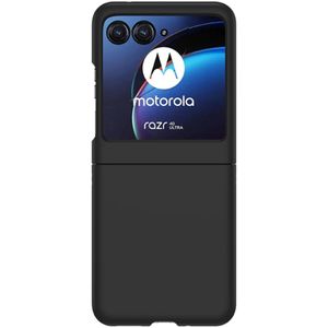 Motorola Razr 40 Ultra Hoesje Hard Plastic Back Cover Zwart