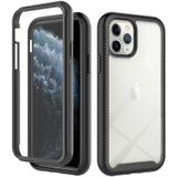 Apple iPhone XS Hoesje Full Protect 360° Cover Hybride Zwart