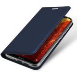 Dux Ducis Nokia 8.1 Premium Bookcase Hoesje Blauw