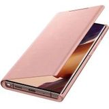 Origineel Samsung Galaxy Note 20 Ultra Hoesje LED View Cover Bruin